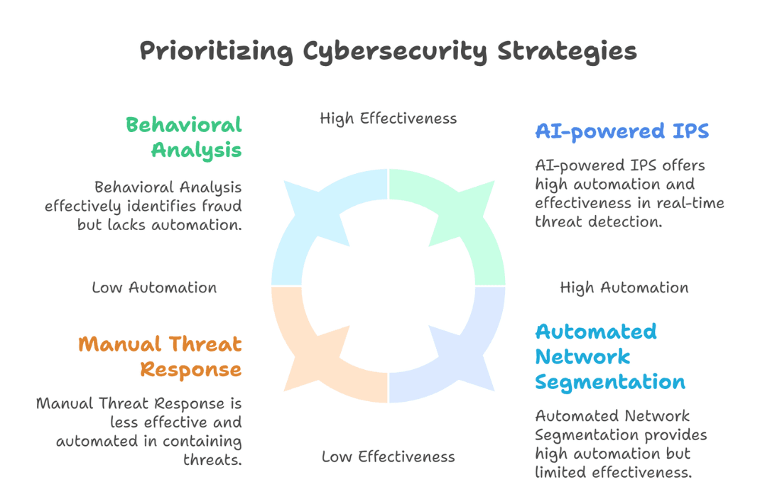 Prioritizing Cybersecurity Strategies: Automation vs. Effectiveness in Threat Mitigation